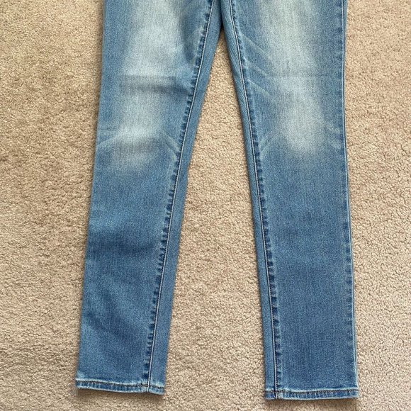 American Eagle 8 Long Jegging Super Stretch Denim Jeans Actual W 29.5 x I 31 1/4 - Picture 4 of 11